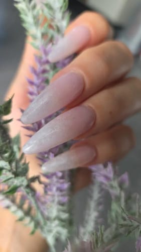 Customer photo review of Poly Nail Gel Extension Kit - 9 Colours