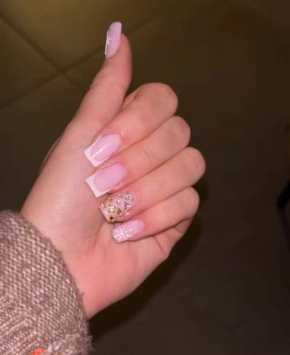 Customer photo review of Poly Nail Gel Extension Kit - 6 Colours