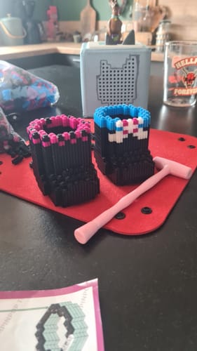 Customer photo review of Boîtes de tri des pièces 25x25 cm