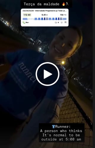 Customer video review of 5am T-Shirt