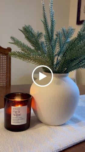 Customer video review of Fig & Sugar Candle by Amber Orton