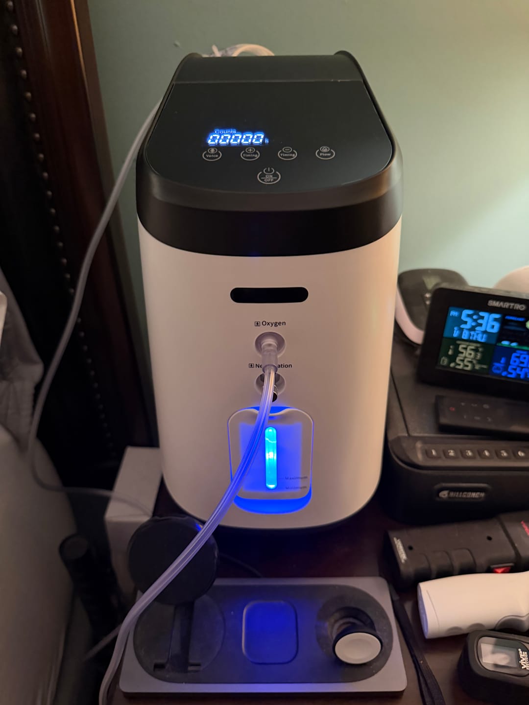 Customer photo review of VARON VH-2 Pro | Continuous Flow Home Oxygen Concentrator (1-8 settings)