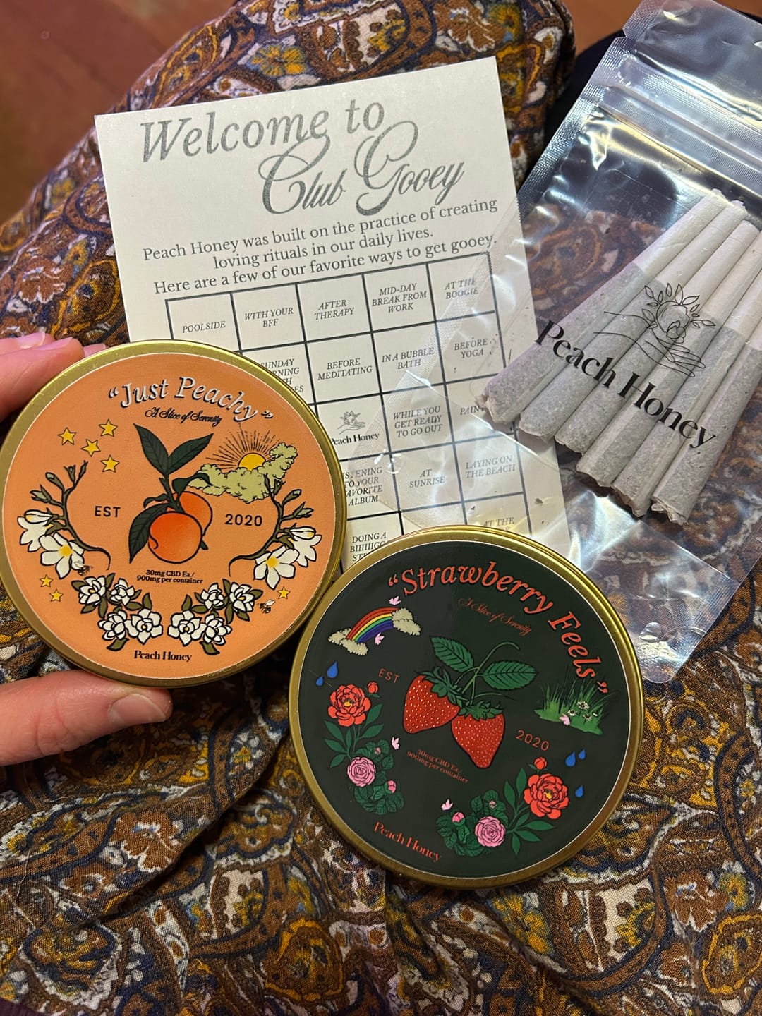 Customer photo review of "Strawberry Feels" CBD Gummies