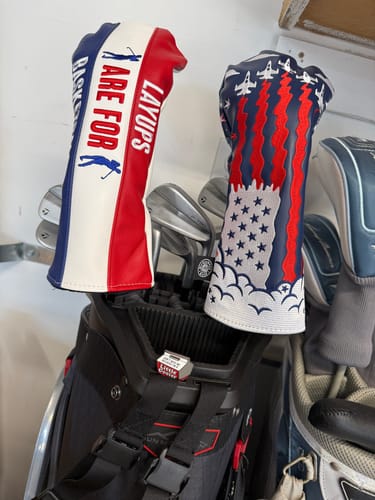 Customer photo review of Layups Are For Basketball Headcover