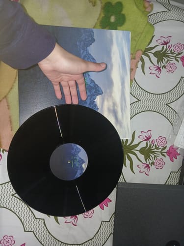 Customer photo review of CUSTOM VINYL RECORDS - WALL DECOR
