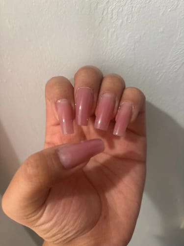 Customer photo review of Poly Gel Nail Kit - 15 Colors - UK Store