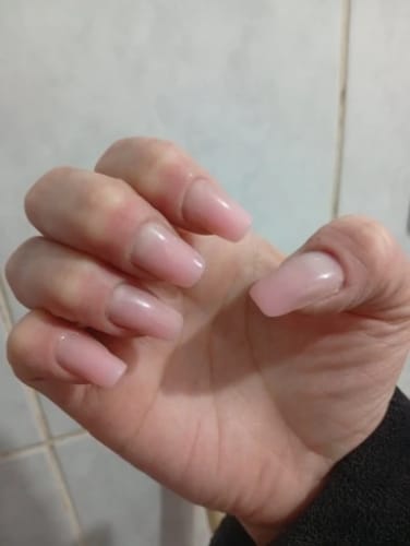 Customer photo review of Poly Nail Gel Extension Kit - 6 Colours