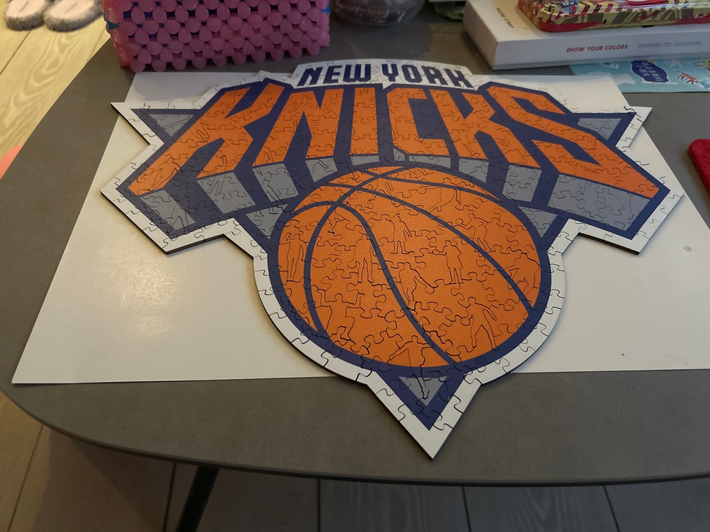 Customer photo review of Oklahoma City Thunder™ - Wooden Puzzle