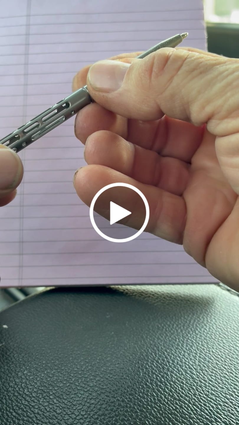 Customer video review of Nano TiPen
