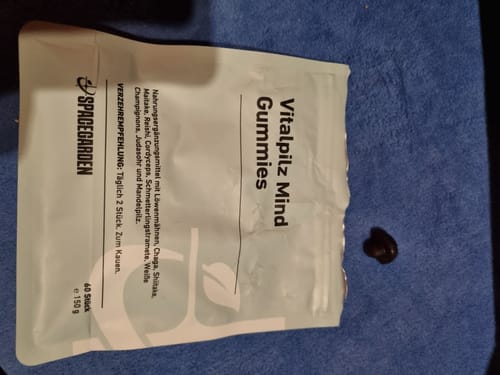 Customer photo review of Vitalpilz Mind Gummies