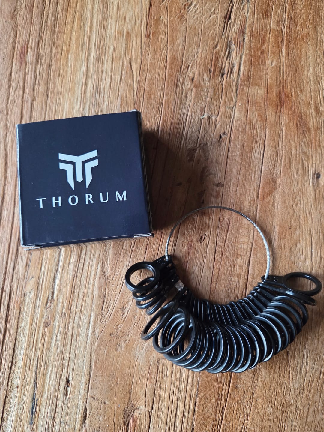 Customer photo review of Thorum Ring Sizer
