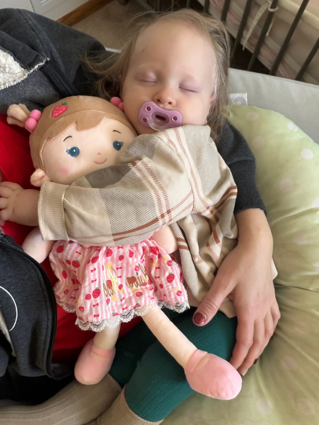 Customer photo review of Personalized Strawberry Girl