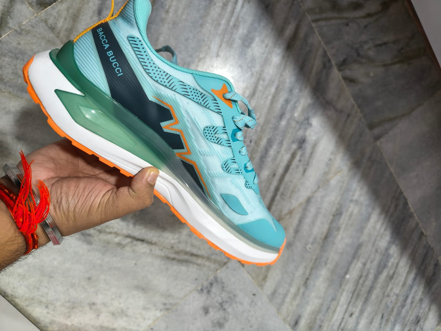 Customer photo review of Bacca Bucci Axiom | All-Day Comfort Performance Sneakers