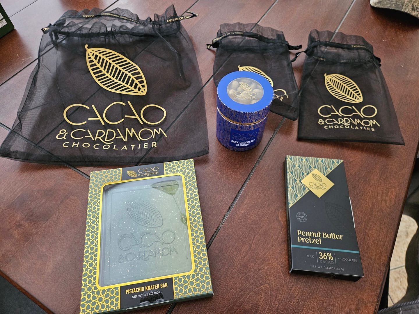 Customer photo review of Dubai Pistachio Knafeh Artisan Bar