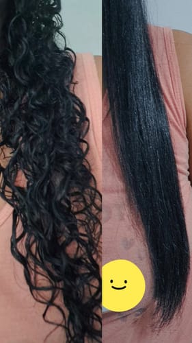 Customer photo review of Silver Bullet White Heat Soft Touch 25mm Titanium Straightener 130-230°C