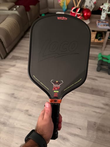 Customer photo review of (PRE-ORDER - SHIPPING JANUARY 2ND) The Loco 16mm Pickleball Paddle- Hybrid