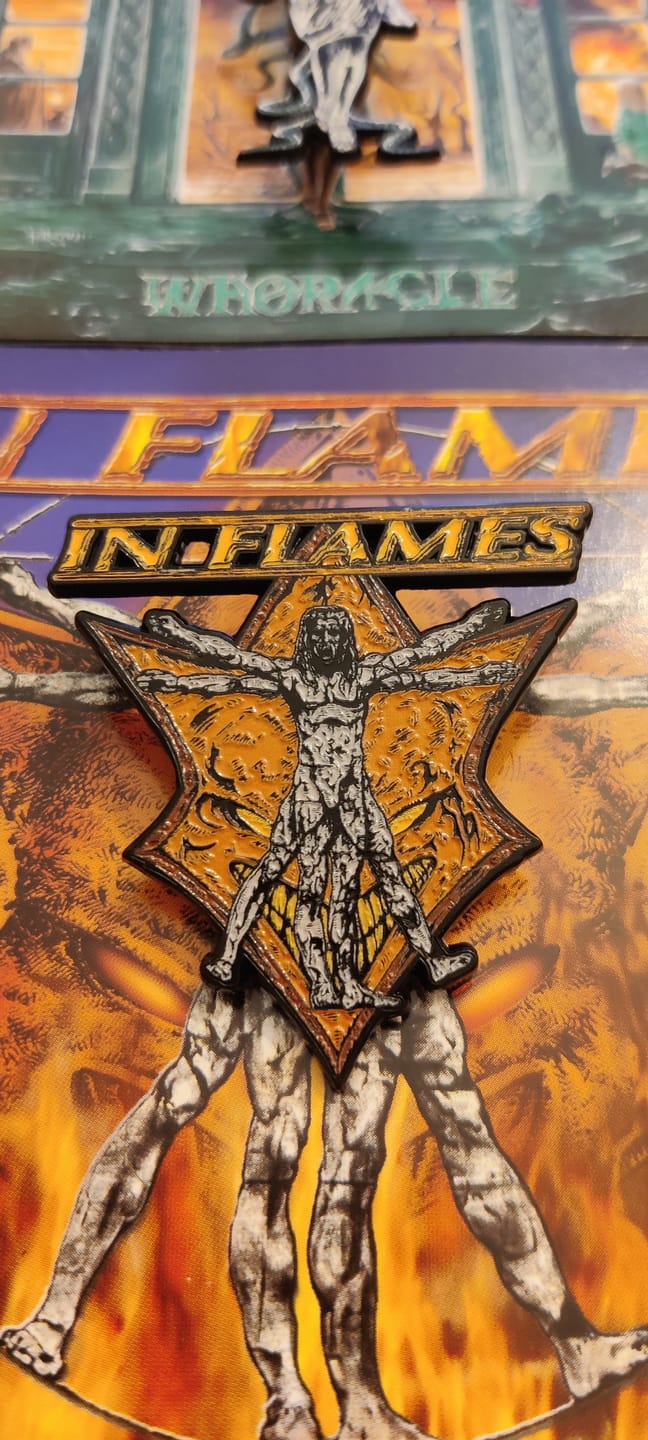 Customer photo review of In Flames - Clayman - Pin