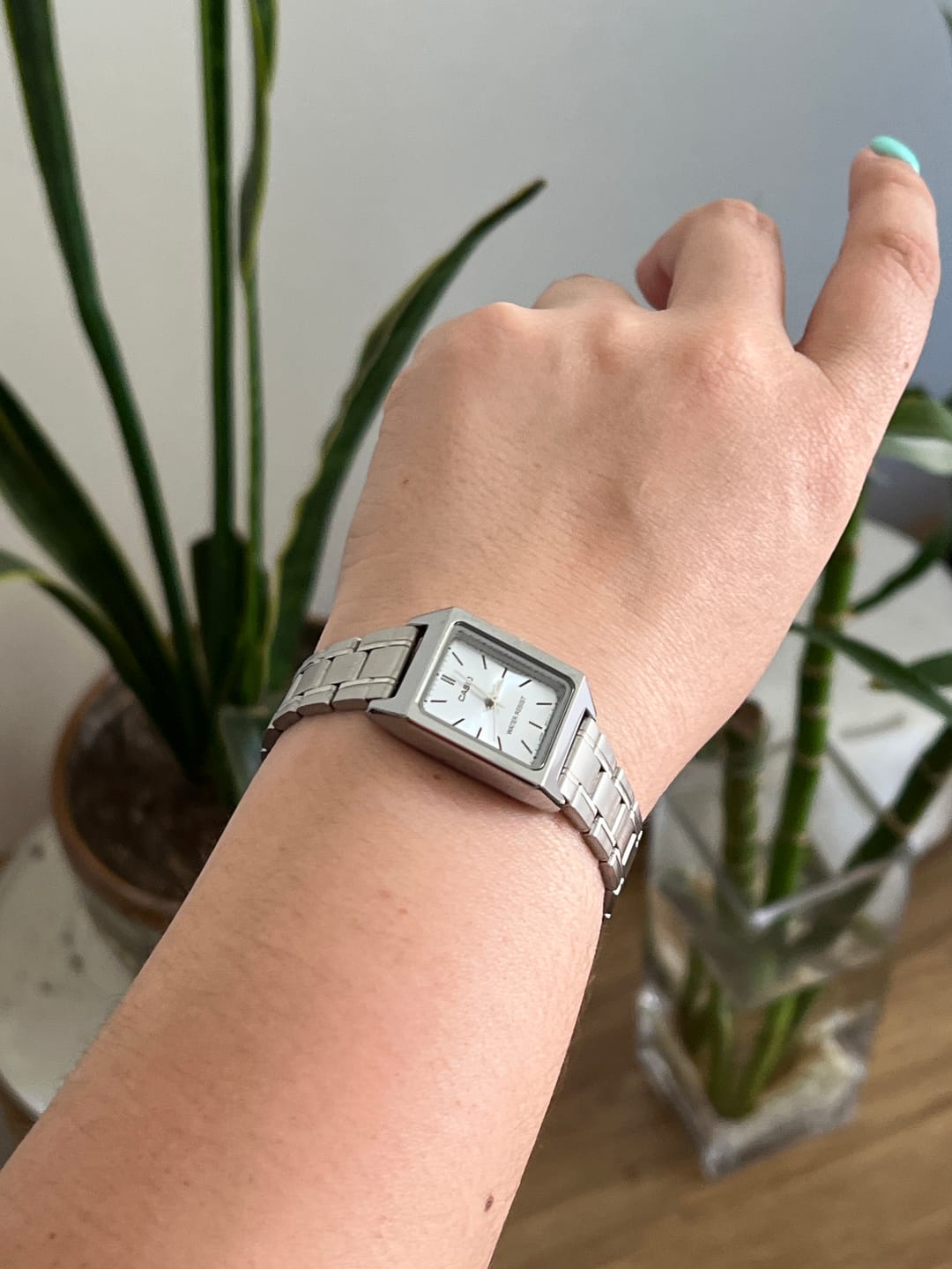 Customer photo review of Reloj Casio Tank Análogo LTP-V007D-2E Acero