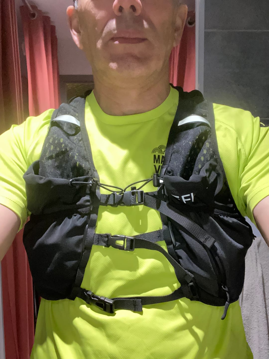 Customer photo review of Gilet d'Hydratation 15L