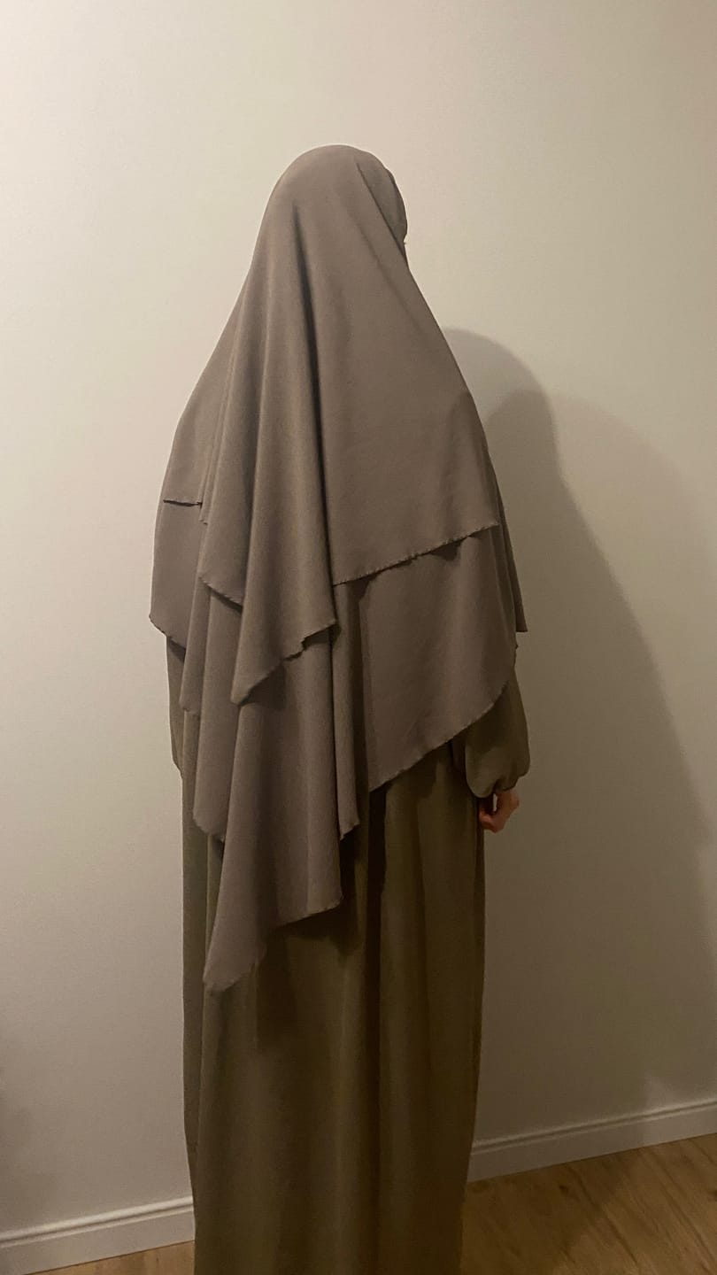 Customer photo review of Abaya mit Ballonärmeln