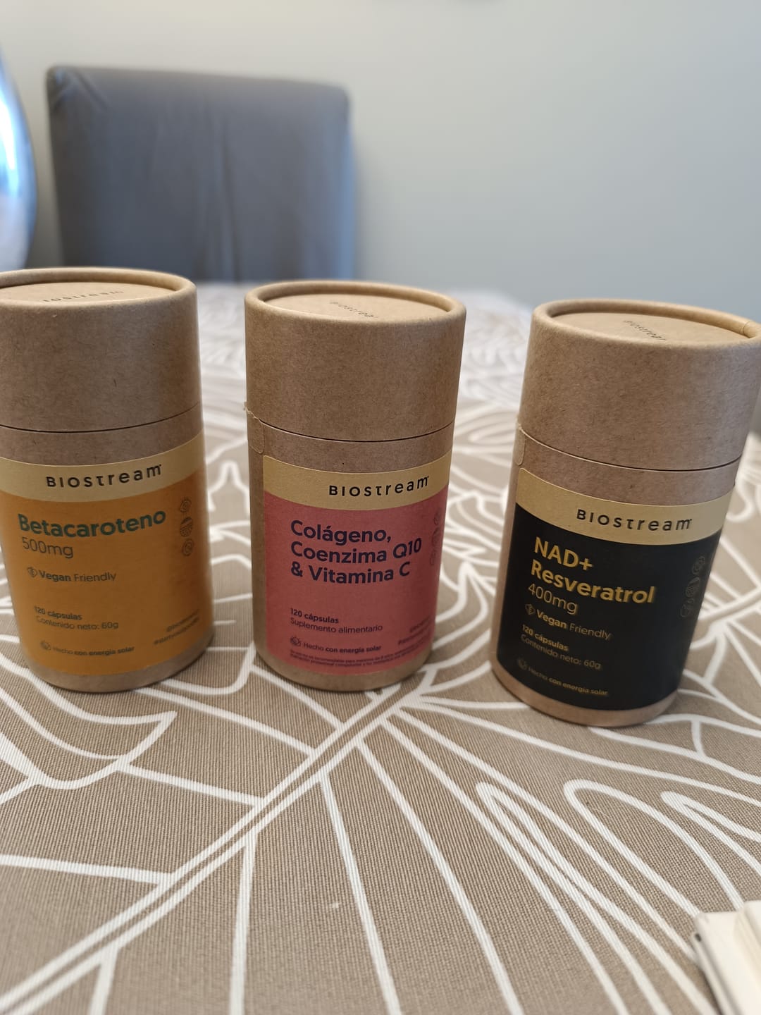 Customer photo review of Colágeno Hidrolizado, Coenzima Q10 & Vitamina C 120 Cápsulas