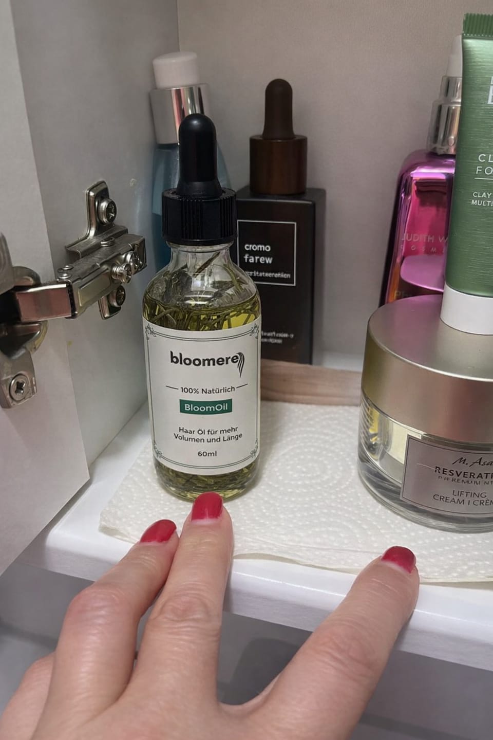 Customer photo review of BloomOil - Natürliches Haar Öl