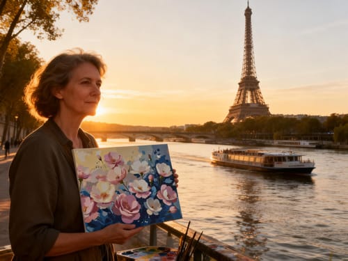 Customer photo review of Beautiful Watercolor Floral