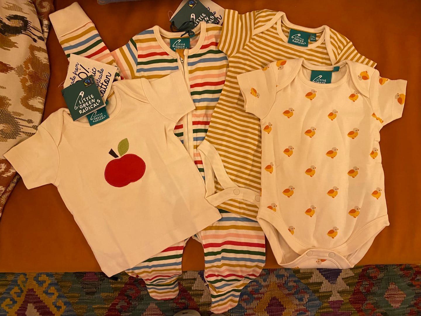 Customer photo review of An Apple A Day Applique Short Sleeve T-Shirt