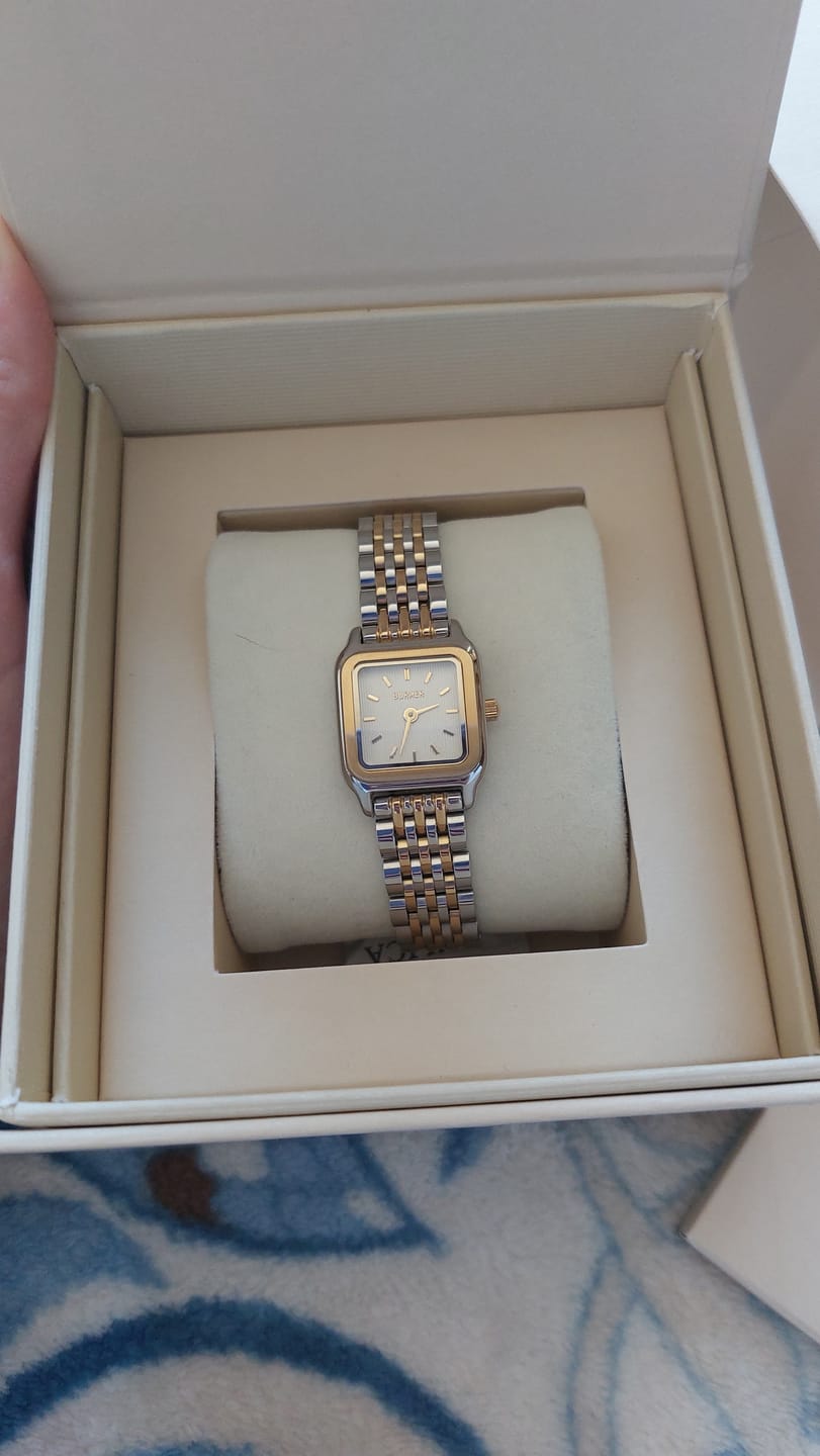 Customer photo review of Macy Petite Gold Silver