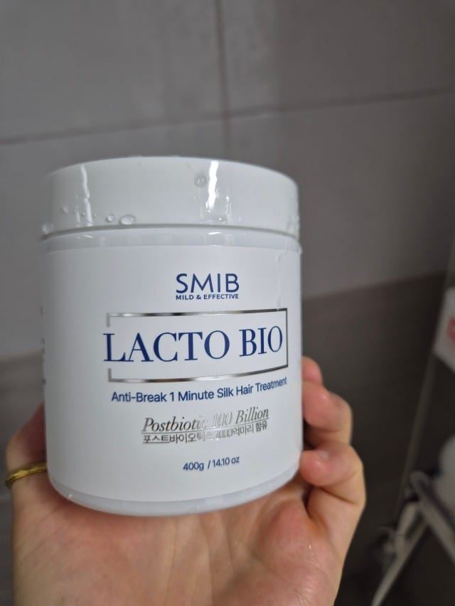 Customer photo review of SMiB Anti-Frizz & Repair Series - LactoBio Hair Mask Treatment
