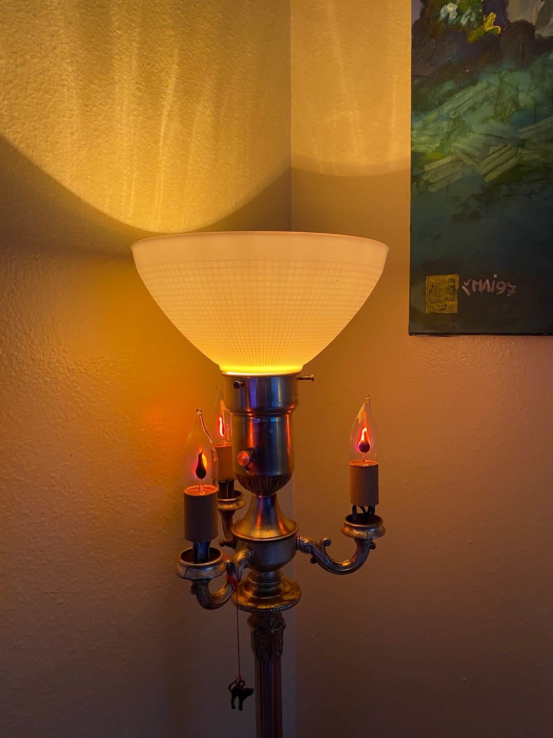 Customer photo review of Flicker Flame - Clear - 3 Watt - Medium Base