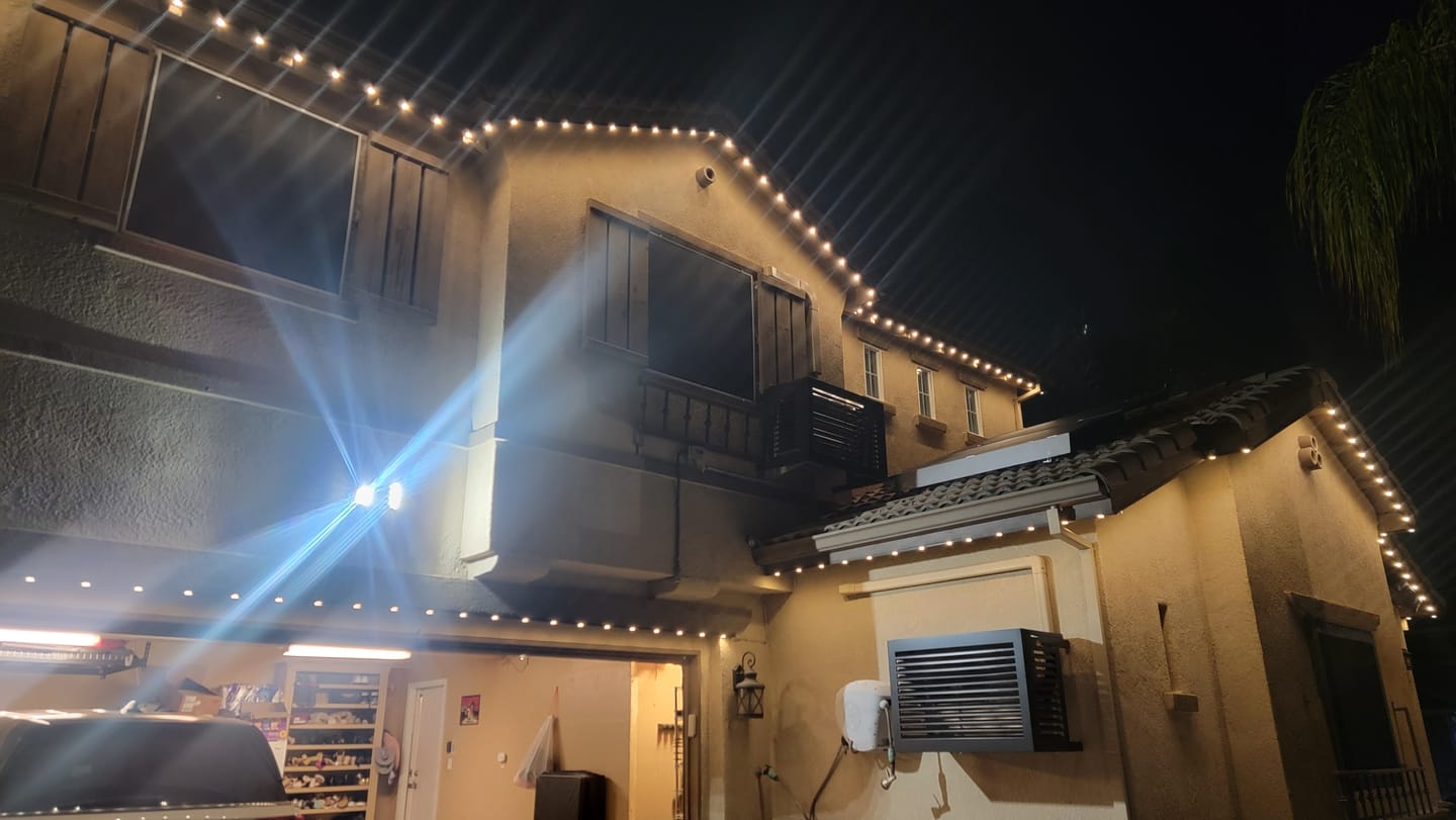 Customer photo review of Mini-Split AC Cover - Bronze