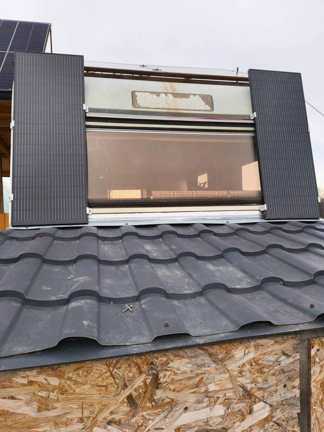 Customer photo review of Panou Solar Fotovoltaic 100W policristalin
