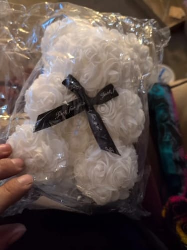 Customer photo review of ❤️ LoveBear – Der Bär aus Rosen