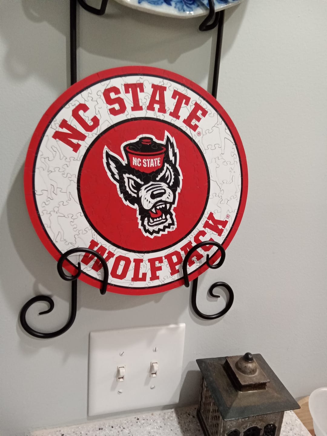 Customer photo review of North Carolina State University - Wooden Puzzle