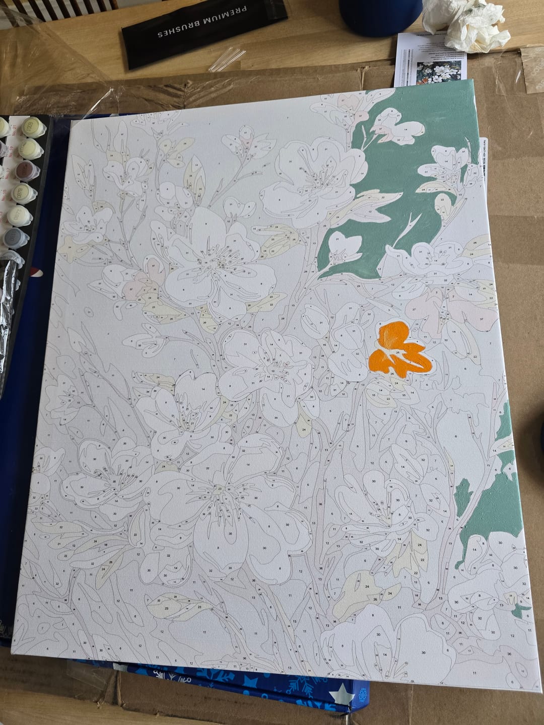 Customer photo review of Spring Blossom Tapestry