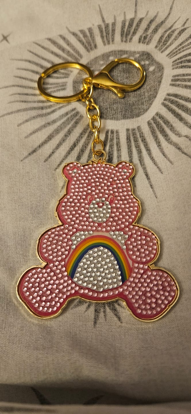 Customer photo review of Care Bears Crystal Art Keyring - Blind Bag