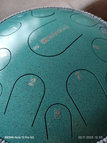 Customer photo review of Sonodrum Zungentrommel - "Premium" - Handgefertigt - 35,5cm - 15 Zungen - C-Dur