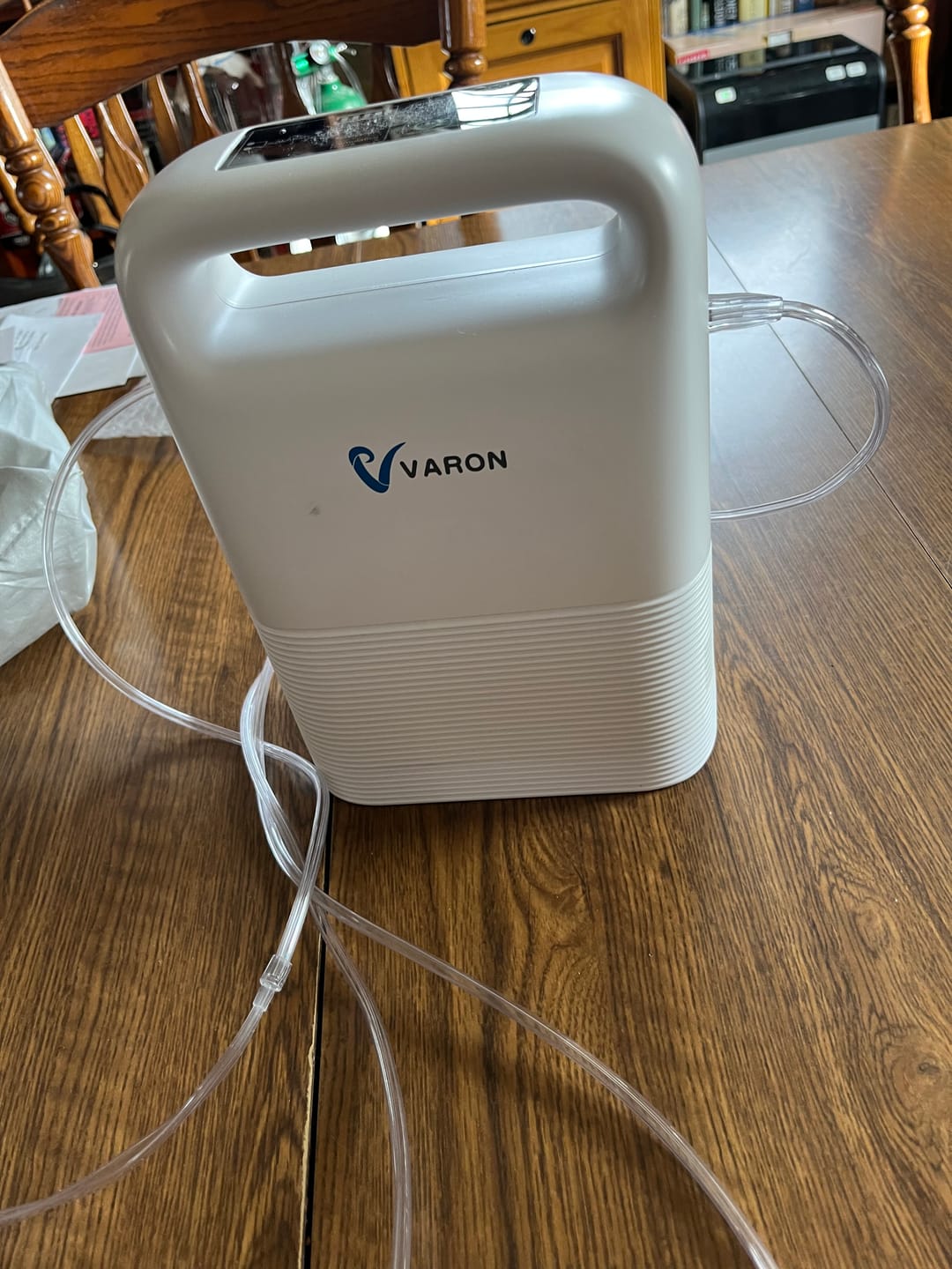 Customer photo review of Portable oxygen concentrator VP-2 Filter