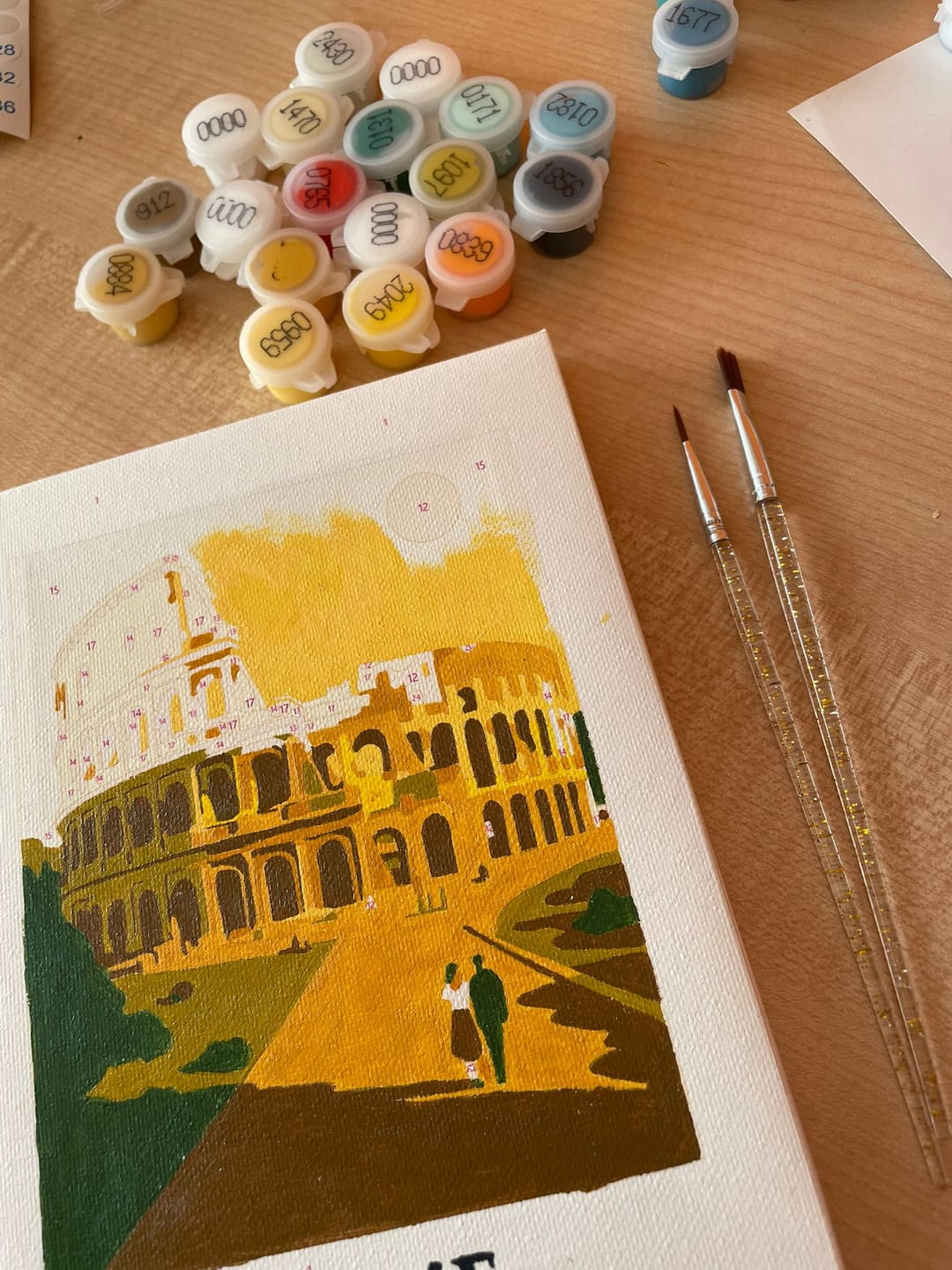 Customer photo review of 6 Mini Paintings - World Trip Set