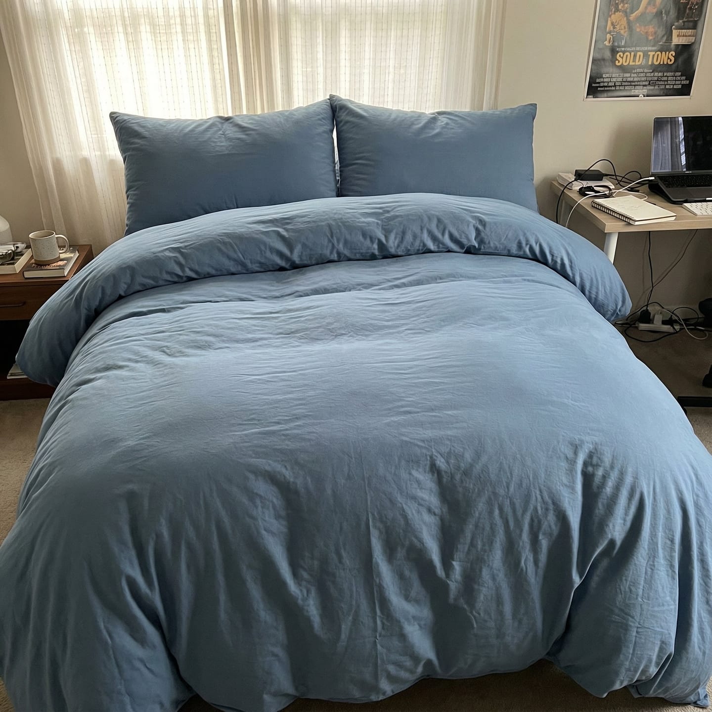 Customer photo review of Cozy Cloud Mega Fluffy dekbed