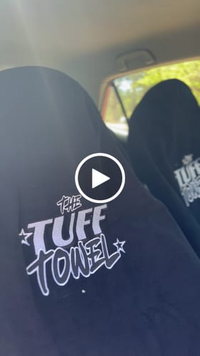 Customer video review of Waterproof Car Towel Seat Cover