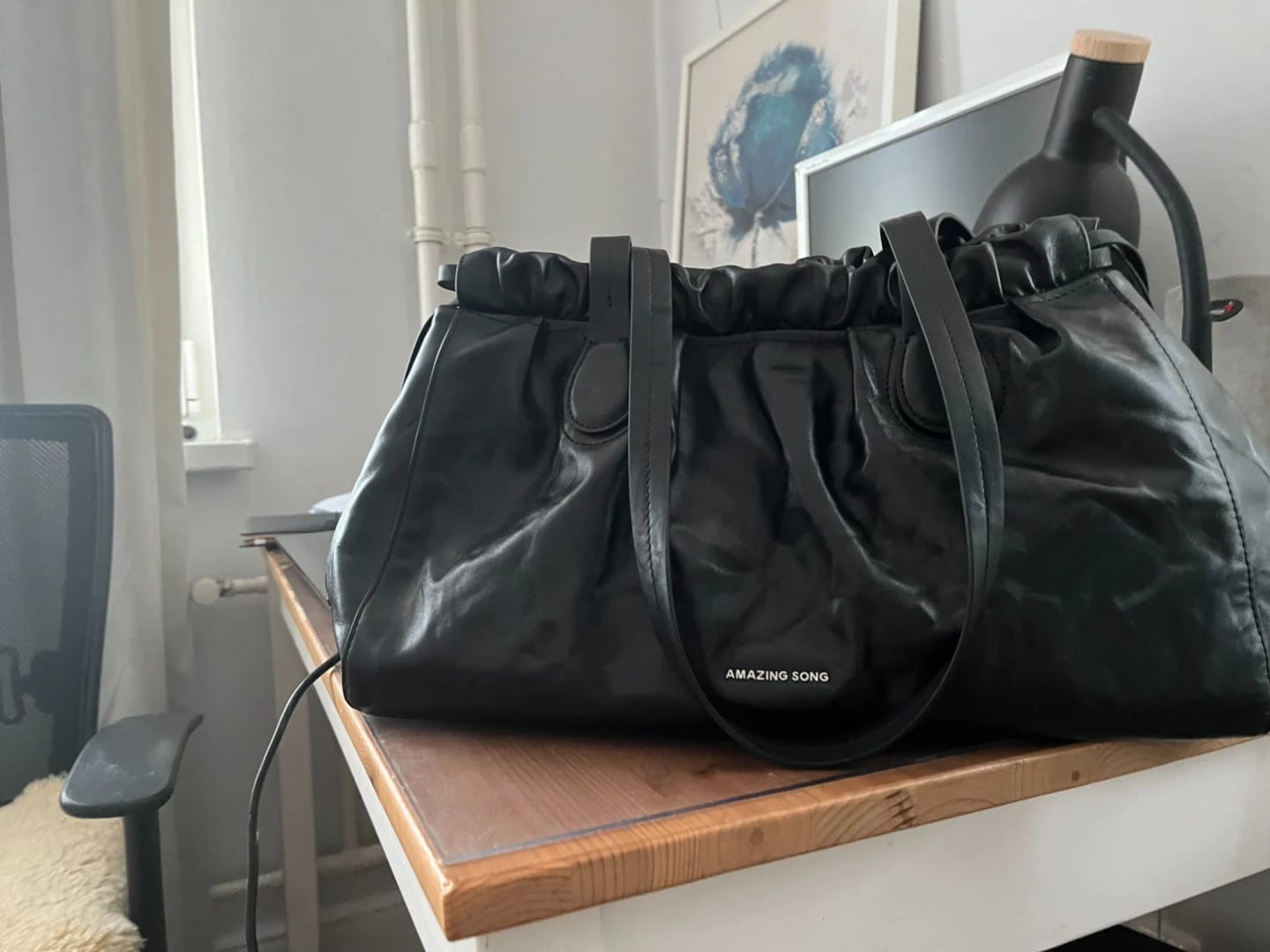 Customer photo review of Cloud Hobo Bag - Handheld/Crossbody Large