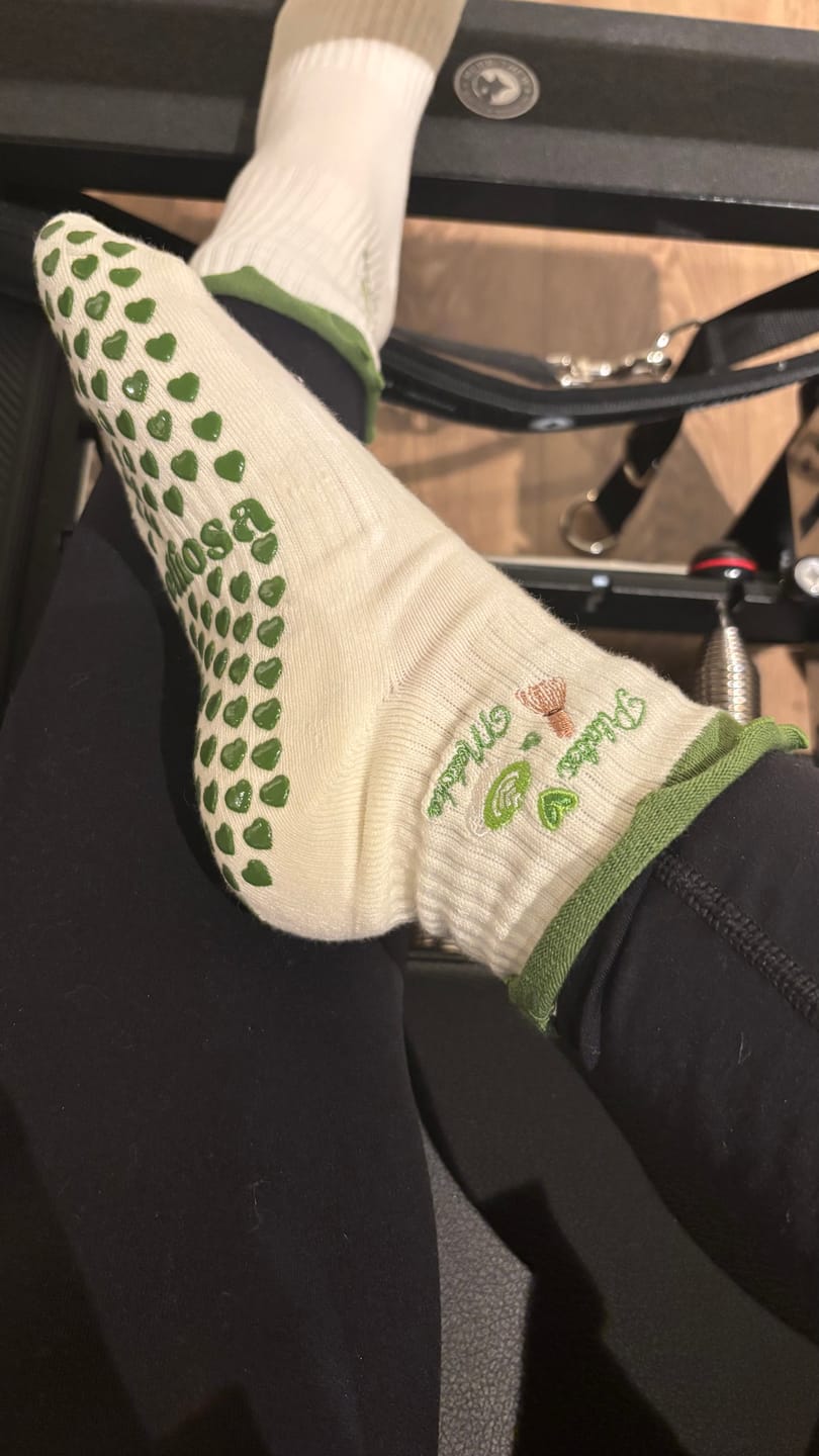 Customer photo review of Pilates & Matcha