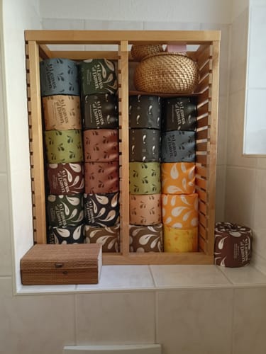 Customer photo review of 100% Bamboo Toilet Paper - 3ply -  40 meters