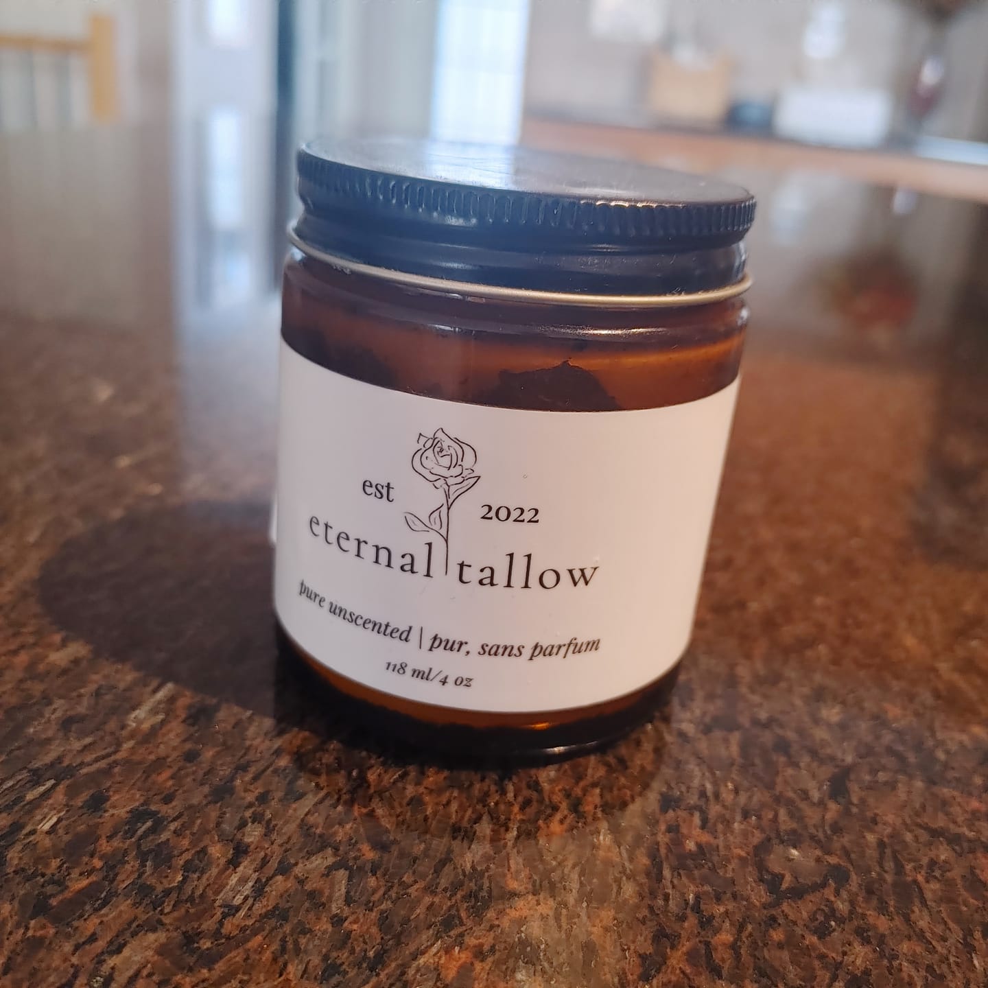 Customer photo review of Pure - Unscented Tallow + Jojoba Balm
