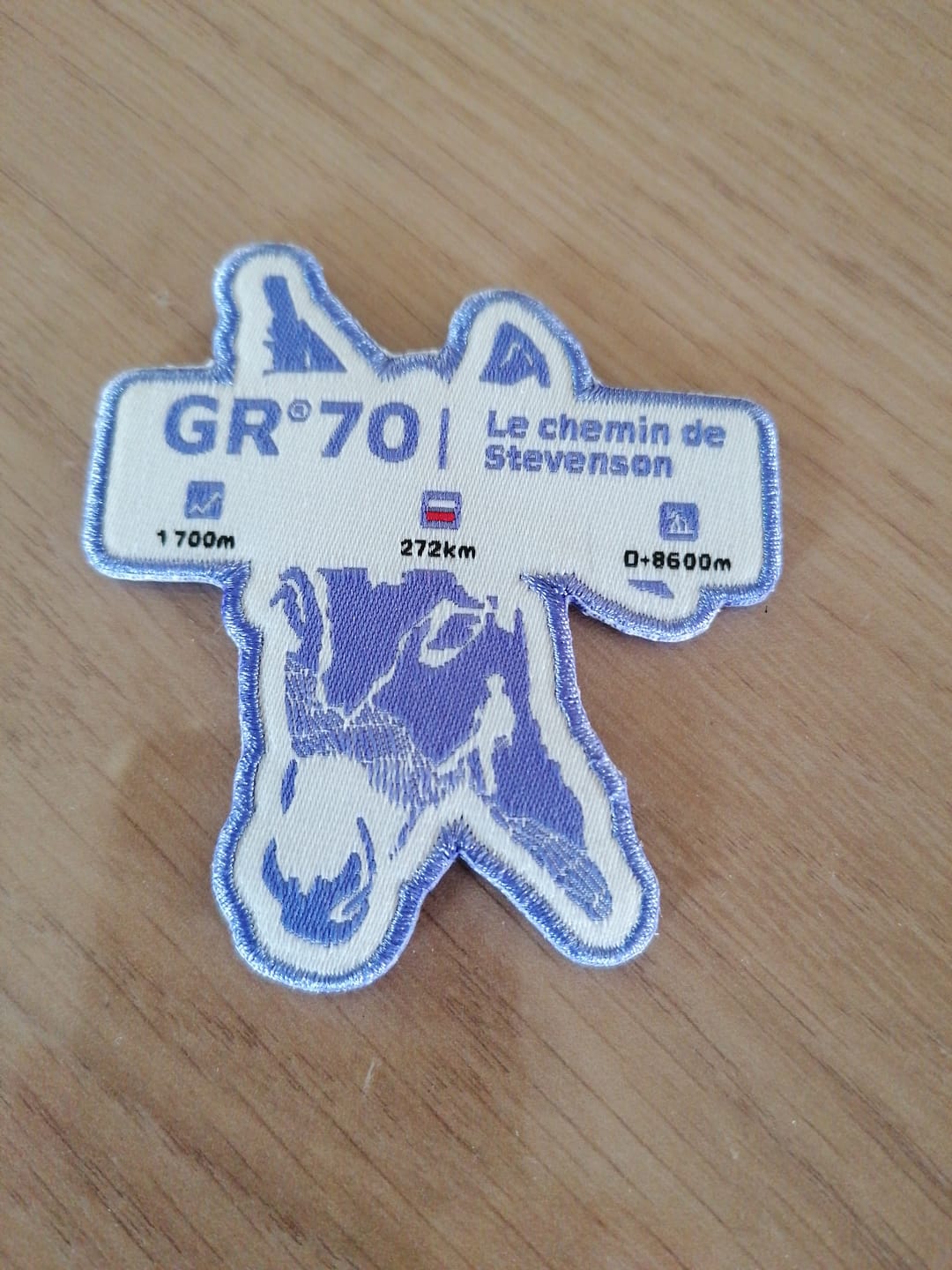 Customer photo review of Écusson GR®70 Le chemin de Stevenson