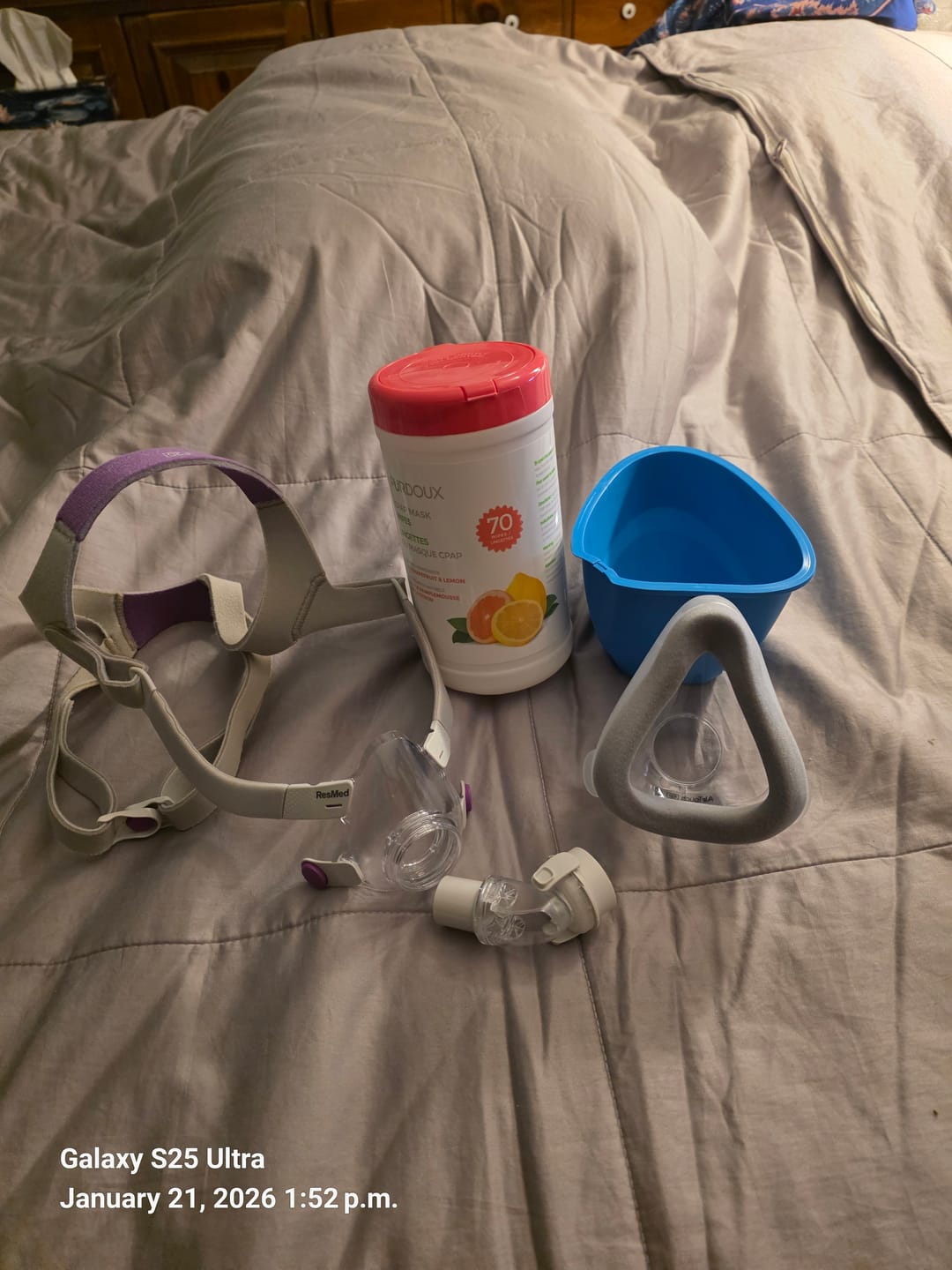 Customer photo review of AirTouch™ F20 Full-Face Mask Cushion