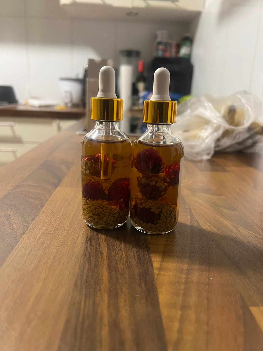 Customer photo review of Miracle Hair Growth Oil