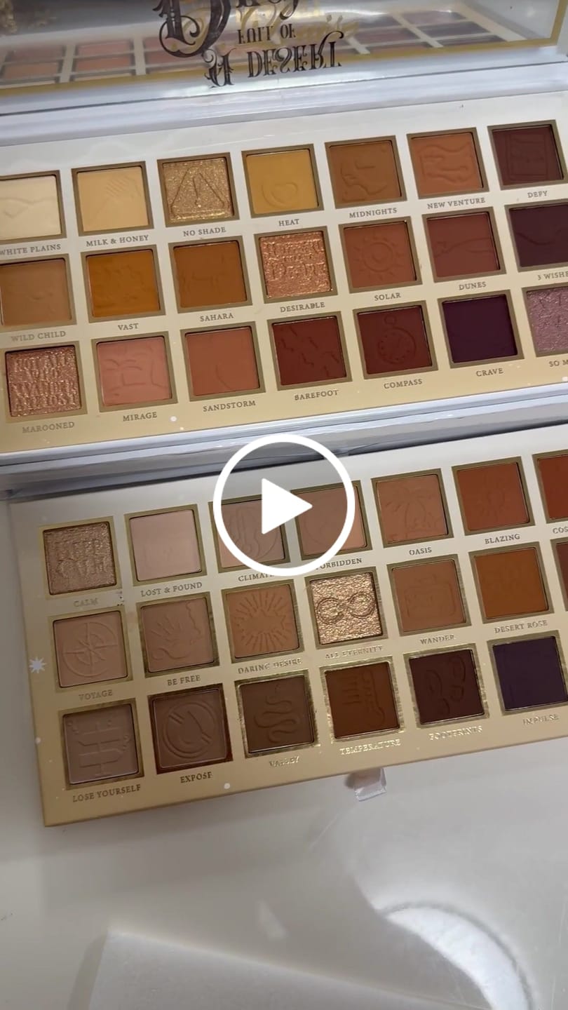 Customer video review of P.Louise A Desert Full Of Desire Palette